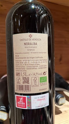 Ла-Ріоха Ріоха Castillo de Mendoza Noralba 2017