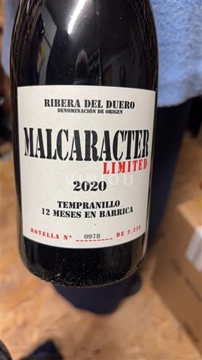 Castilië en León Ribera del Duero Malcaracter Limited 2020