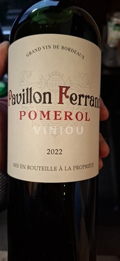 Burdeos Pomerol Pavillon Ferrand 2022