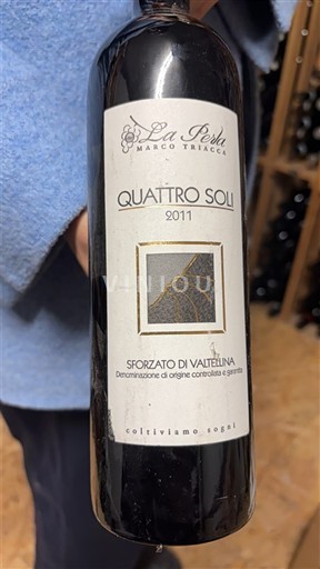 Ломбардія Сфорцато ді Вальтелліна La Perla Marco Triacca Quattro Soli 2011