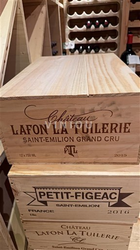 Bordeaux Saint-Émilion Grand Cru Grand Cru Château Lafon La Tuilerie 2015