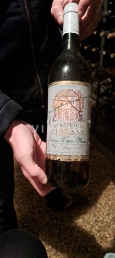 Bordeaux Entre-deux-mers Château Pinasse 1999