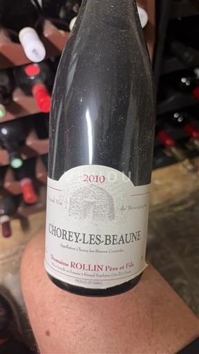 Borgoña Chorey-lès-Beaune Domaine Rollin Père et Fils 2010