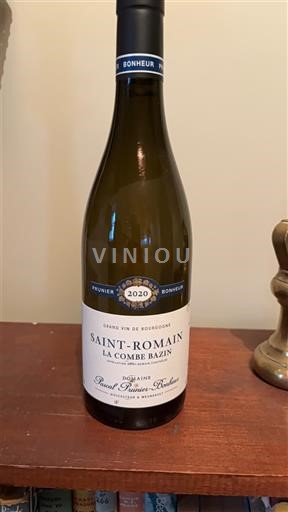 Borgonha Saint-Romain Domaine Prunier-Bonheur La Combe Bazin 2020