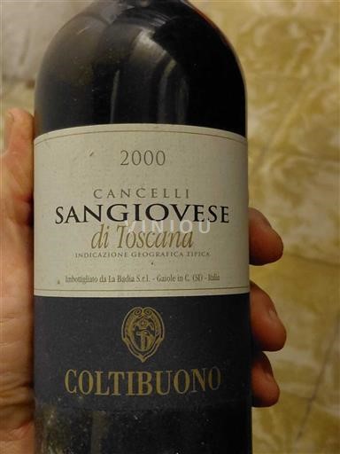 Toscana Ospecificerad Coltibuono Cancelli 2000