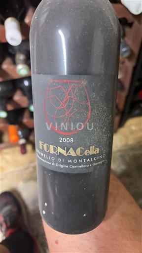 Toskánsko Brunello di Montalcino Fornacella 2008