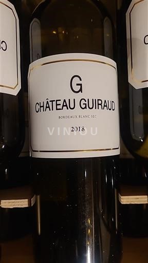 Bordeaux Bordeaux blanc Château Guiraud G 2018