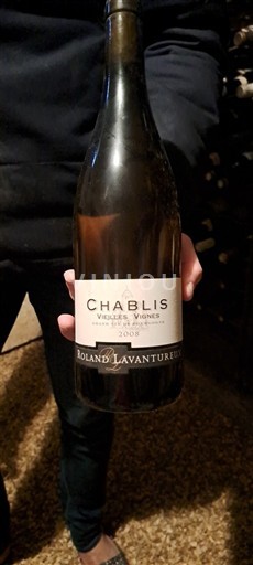 Borgogna Chablis Roland Lavantureux Vieilles Vignes 2008