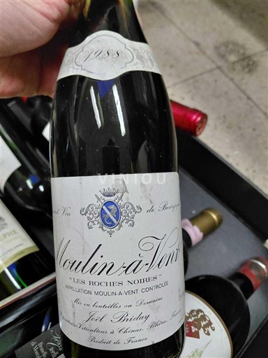 Beaujolais Moulin-à-vent Joel Briday Les Roches Noires 1985