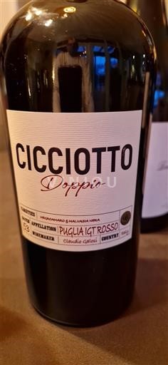 Apulien Ikke specificeret Cicciotto Doppio Ikke årgangsbestemt