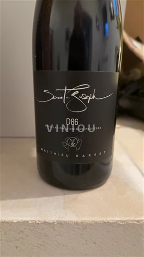 Valle del Ródano Saint-Joseph Matthieu Barret D86 2022