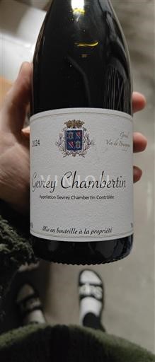 Bourgogne Gevrey-chambertin Domaine La Jolivode 2024