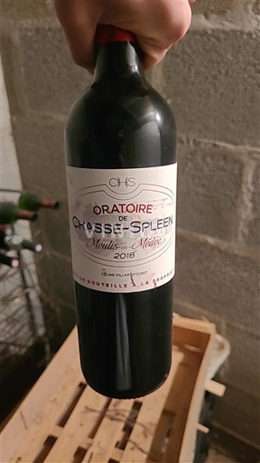 Bordeaux Moulis-en-Médoc Chasse-Spleen Oratoire de Chasse-Spleen 2018