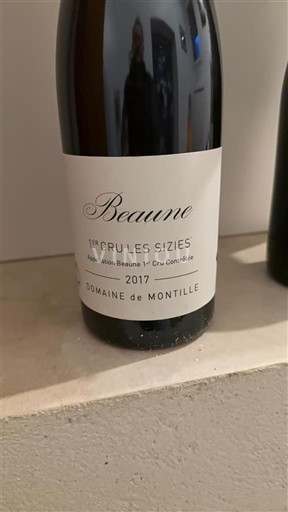 Borgonha Não especificado Premier Cru Domaine Montille 1er Cru Les Sizies 2017