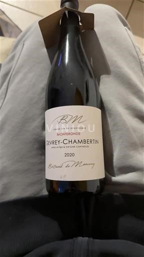 Burgundsko Gevrey-Chambertin Bertrand de Moneney Monteronde 2020