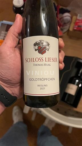 Moselle Unspecified Schloss Lieser Goldtröpfchen 2021