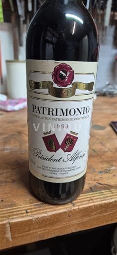 Córcega Patrimonio Président Alfonse 1993