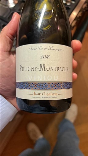 Borgonha Puligny-Montrachet Jean Chartron 2016