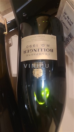 Champagne Bollinger R.D. 1990