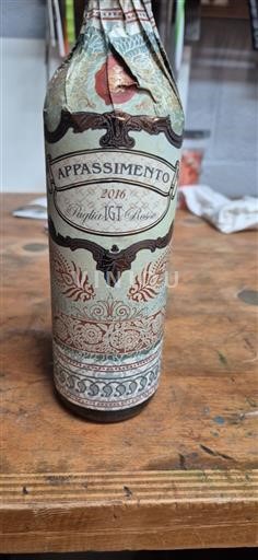 Apulien Ikke specificeret Appassimento 2016