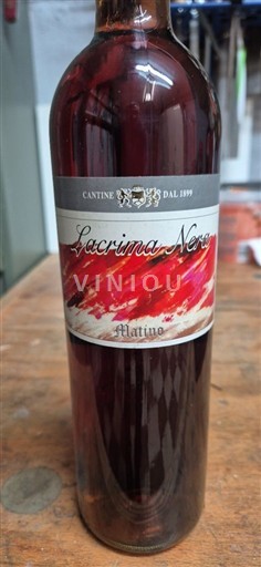 Pouilles Cantine Matino Lacrima Nera Non Millésimé