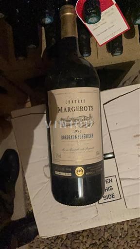 Wine Bordeaux Supérieur Château Margerots - 2018 - Reviews, Advice