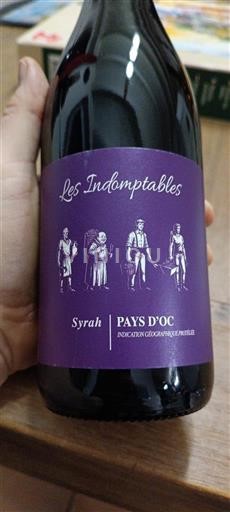 Languedoc und Roussillon Pays d'Oc Les Indomptables Syrah Ohne Jahrgang
