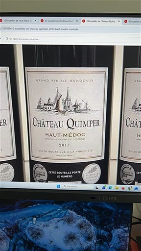 Bordoja Haut-Médoc Château Quimper 2017