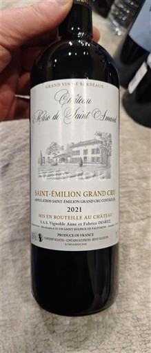 Bordeaux Saint-Émilion Grand Cru Grand Cru Château Mître de Saint Arnaud 2021