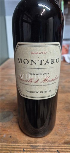 Toscana Brunello di Montalcino Montaro Blend n°187 2003