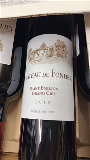 Bordeaux Saint-Émilion Grand Cru Grand Cru Château Fonbel 2019