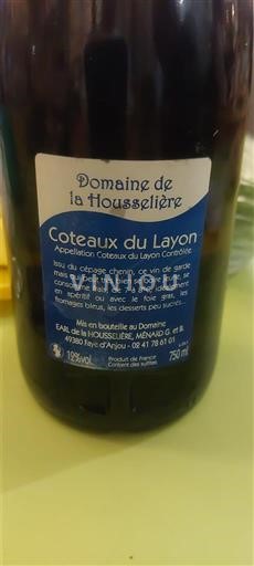 Луарська долина Кото-дю-Лайон Domaine La Housselière 2011