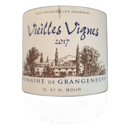 Údolí Rhôny Grignan-les-adhémar Domaine de Grangeneuve Vieilles Vignes 2017