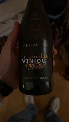 Луарська долина Шеверні Domaine Sauger Canalys 2022