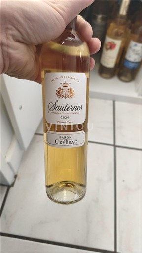Bordeaux Sauternes Baron de Ceyssac 2024