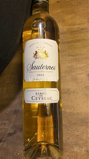 Bordo Сотерн Baron de Ceyssac 2024