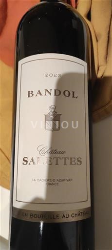 Provence Bandol Château Salettes 2022