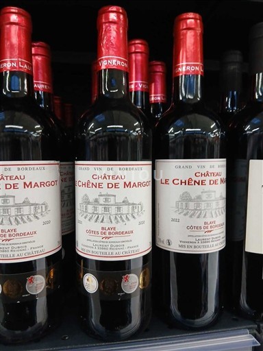 Bordeaux Blaye-Côtes-de-Bordeaux Château Le Chêne de Margot 2022