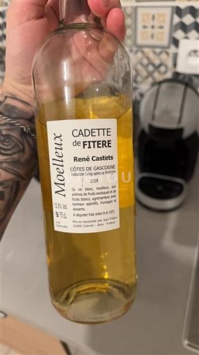 Sudoeste Côtes de Gascogne Cadette de Fitere Moelleux 2019