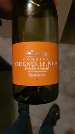 Languedoc and Roussillon Coteaux de Béziers Domaine Preignes Le Neuf Viognier 2023
