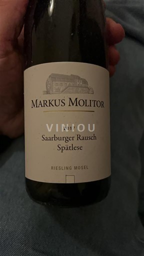 Moselle Mosel Markus Molitor Saarburger Rausch Spätlese 2017
