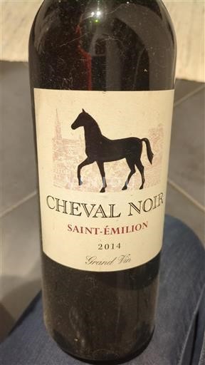 Bordeaux Saint-Émilion Cheval Noir 2014