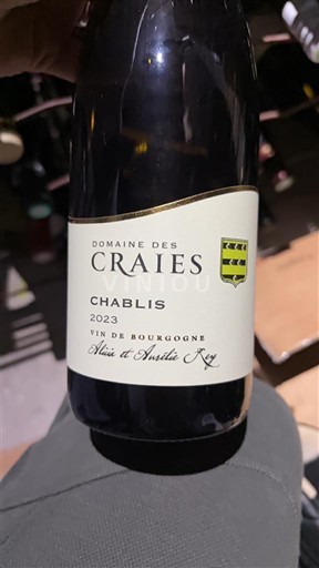 Borgogna Chablis Domaine S Craies 2023