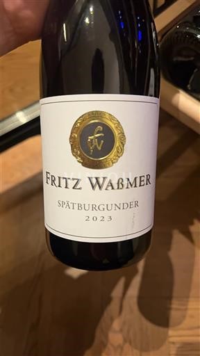 Baden Fritz Waßmer Spatburgunder 2023