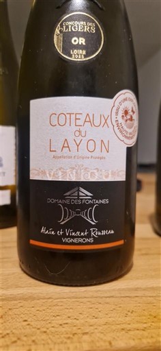 Údolí Loiry Coteaux-du-Layon Domaine S Fontaines Neročník