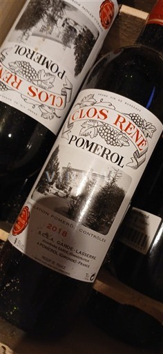 Bordeaux Pomerol Clos René 2018