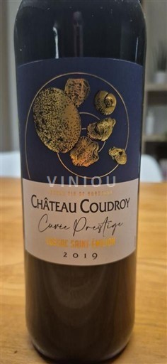 Bordeaux Cadillac-Côtes de Bordeaux Château Coudroy Prestige 2019