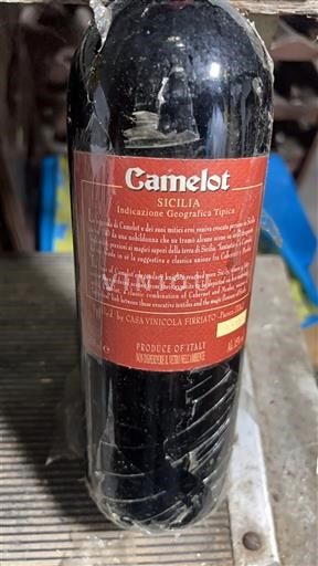 Sicile Sicilia Casa Vinicola Firriato Camelot 1999