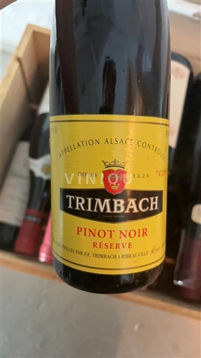 Weine Rouge sec Réserve Trimbach 2014 Frankreich Elsass Vin de France