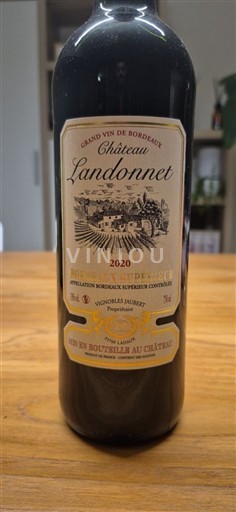 Bordeaux Bordeaux superiore Château Landonnet 2020